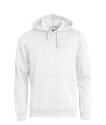 Clique Basic Hoody bluza z kapturem unisex – white. Białe bluzy CLIQUE, uniwersalny, bez wzorów, z bawełny, bez ramiączek, z kapturem. Za 166.63 zł.