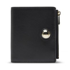 Mały Portfel Damski Furla. Czarne portfele Furla, bez wzorów. Za 679.99 zł.