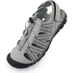 Sandały damskie LOAP Acona szaro-różowe 37. Czerwone sandały LUNA SANDALS, bez wzorów, sportowe, bez obcasa, bez zapięcia. Za 265.99 zł.