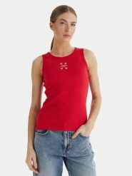 JOOP! Top 58 JW243JE423 30042835 Bordowy Regular Fit. Czerwone topy Joop!, bez wzorów, z bawełny, bez kołnierzyka, bez ramiączek. Za 239.99 zł.