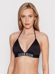 Calvin Klein Swimwear Góra od bikini KW0KW01824 Czarny. Czarne bikini Calvin Klein Swimwear, bez wzorów, z syntetyku. Za 229.99 zł.