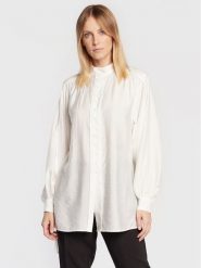 Bruuns Bazaar Koszula Rosebay Maia BBW3162 Biały Regular Fit. Białe koszule Bruuns Bazaar, m, bez wzorów, z wiskozy, bez kołnierzyka, bez ramiączek. Za 319.99 zł.