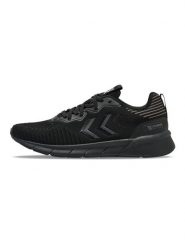Buty do cross trainingu na sali Hummel Reach TR Flex. Czarne buty treningowe Hummel, bez wzorów, z dzianiny, bez zapięcia, do biegania. Za 337.13 zł.