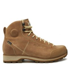 Trekkingi Dolomite. Brązowe buty trekkingowe Dolomite, z gore-texu, bez zapięcia. Za 839.99 zł.