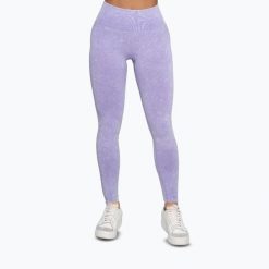 Legginsy GymBeam Lift. Fioletowe legginsy GYMBEAM, bez wzorów, sportowe. Za 109.99 zł.