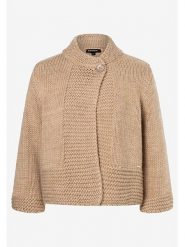 More & More Kardigan w kolorze karmelowym rozmiar: 40. Brązowe swetry More & More, bez wzorów, z wełny, bez ramiączek. Za 144.24 zł.