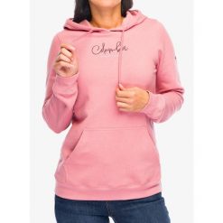 Bluza z kapturem damska Columbia Trek Graphic Treatment Hoodie. Czerwone bluzy Columbia, xs, bez wzorów, sportowe, bez ramiączek, z kapturem. Za 161.99 zł.