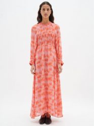 InWear Sukienka codzienna Davila 30108148 Koralowy Feminine Fit. Pomarańczowe sukienki InWear, na co dzień, bez wzorów, z wiskozy, bez kołnierzyka, bez ramiączek, proste. Za 349.99 zł.