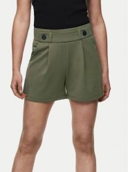 JDY Szorty materiałowe Geggo 15203098 Zielony Regular Fit. Zielone szorty JDY, bez wzorów, z materiału. Za 89.99 zł.