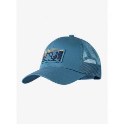 Czapka z daszkiem Buff Explore Trucker Cap - nidus blue L-XL. Niebieskie czapki z daszkiem Buff, bez wzorów, sportowe. Za 115.99 zł.