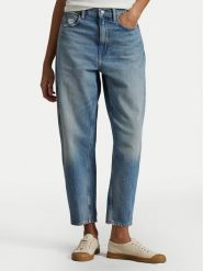 Polo Ralph Lauren Jeansy 211969409001 Niebieski Mom Fit. Niebieskie jeansy Polo Ralph Lauren, bez wzorów, z bawełny. Za 969.99 zł.