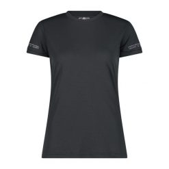 Koszulka szybkoschnąca damska CMP Esten. Szare t-shirty sportowe CMP, s, bez wzorów, z syntetyku, bez ramiączek, do biegania. Za 114.39 zł.