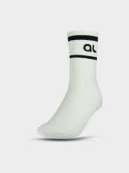 4F Skarpety casual za kostkę 4F x Anna Lewandowska - białe 39-42. Białe skarpetki 4f, bez wzorów, z bawełny. Za 29.99 zł.