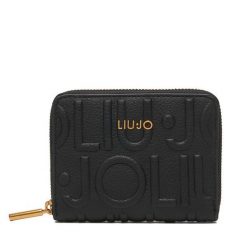 Portfel Liu Jo. Czarne portfele Liu Jo, bez wzorów. Za 249.99 zł.