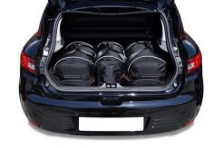 Torby Do Bagażnika Renault Clio 2012-2019 3Szt Kjust. Czarne torby podróżne KJUST, bez wzorów, z kauczuku. Za 944.00 zł.