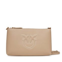 Torebka PINKO. Brązowe listonoszki Pinko, bez wzorów, bez dodatków. Za 679.99 zł.