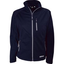 Damska wodoodporna kurtka softshell Pro-X Elements Maike. Niebieskie kurtki PRO-X ELEMENTS, bez wzorów, z softshellu, bez kaptura. Za 340.50 zł.