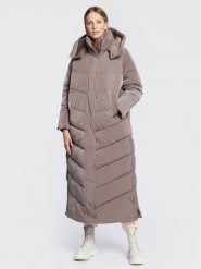 Calvin Klein Kurtka puchowa Modern K20K205127 Brązowy Regular Fit. Brązowe kurtki Calvin Klein, na zimę, s, bez wzorów, z puchu, bez kaptura. Za 919.99 zł.
