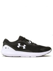 Under Armour Buty do biegania UA W Surge 3 3024894-001 Czarny. Czarne buty do biegania Under Armour, bez wzorów, z materiału, bez zapięcia, do biegania. Za 179.99 zł.
