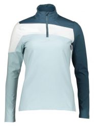 Killtec Koszulka funkcyjna "KSW 258" w kolorze niebiesko-błękitno-białym rozmiar: 38. Białe t-shirty sportowe Killtec, bez wzorów, bez ramiączek, outdoorowe. Za 119.40 zł.