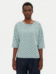 Fransa Bluzka 20613439 Niebieski Relaxed Fit. Niebieskie bluzki Fransa, xl, bez wzorów, z bawełny, bez kołnierzyka, bez ramiączek. Za 89.99 zł.