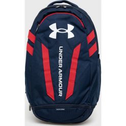 Under Armour plecak kolor granatowy duży gładki. Niebieskie plecaki Under Armour, bez wzorów, do ręki, bez dodatków. Za 299.99 zł.