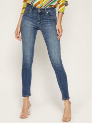 Liu Jo Jeansy UXX037 D4186 Granatowy Slim Fit. Niebieskie jeansy Liu Jo, bez wzorów, z bawełny. Za 399.99 zł.