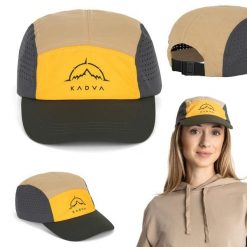 Czapka z daszkiem KADVA Hiker Cap. Niebieskie czapki z daszkiem KADVA, bez wzorów, sportowe. Za 79.99 zł.