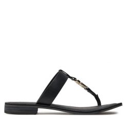 Japonki Tommy Hilfiger. Czarne japonki Tommy Hilfiger, bez wzorów. Za 319.99 zł.