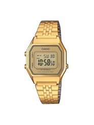 Casio Zegarek Vintage LA680WEGA-9ER Złoty. Żółte, cyfrowe zegarki Casio, złote. Za 249.99 zł.