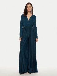 Rinascimento Kombinezon CFC0121694003 Niebieski Regular Fit. Niebieskie sukienki Rinascimento, xs, bez wzorów, z syntetyku, bez kołnierzyka, bez ramiączek. Za 369.99 zł.
