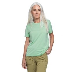 Koszulka damska Schöffel Circ Tauron. Zielone t-shirty sportowe Schöffel, bez wzorów, bez ramiączek. Za 179.99 zł.