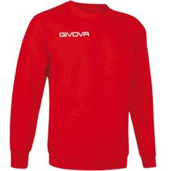 Bluza piłkarska dla dorosłych Givova Maglia One czerwona. Czerwone bluzy Givova, m, bez wzorów, bez kaptura, do piłki nożnej. Za 83.00 zł.