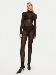 Gestuz Kombinezon Laila 10909442 Czarny Slim Fit. Czarne sukienki Gestuz, s, bez wzorów, z syntetyku, bez kołnierzyka, bez ramiączek. Za 459.99 zł.