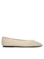 Calvin Klein Baleriny Square Ballerina Aop Mesh HW0HW02937 Écru. Baleriny Calvin Klein, bez wzorów, z materiału, bez obcasa, bez zapięcia. Za 359.99 zł.