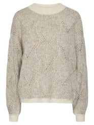 Pieces Sweter w kolorze beżowym rozmiar: XL. Brązowe swetry Pieces, xl, bez wzorów, z wełny, bez ramiączek. Za 70.90 zł.
