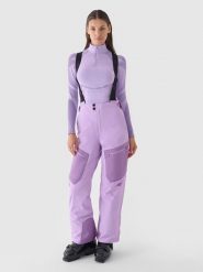 4F Spodnie narciarskie w kolorze fioletowym rozmiar: L. Różowe spodnie dresowe 4f, bez wzorów. Za 401.95 zł.