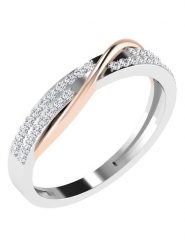 Diamant Vendôme Złoty pierścionek z diamentami rozmiar: 46. Szare pierścionki Diamant Vendôme, z diamentem, złote. Za 1,871.31 zł.