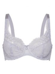 Hunkemöller Biustonosz z fiszbiną Daisy 301148 Fioletowy. Fioletowe biustonosze Hunkemöller, bez wzorów, z syntetyku. Za 109.99 zł.