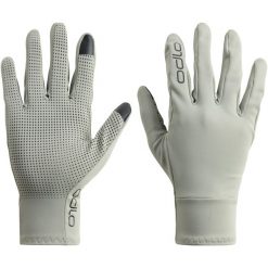 Rękawice Odlo Gloves full finger MULTISPORT LIGHT. Szare rękawiczki ODLO, bez wzorów, sportowe. Za 169.99 zł.