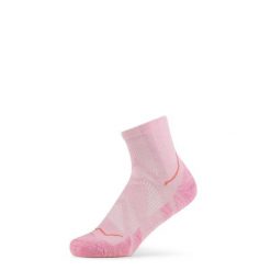 Skarpety biegowe Buff Dryflx Quarter Sock DQ. Czerwone skarpetki Buff, bez wzorów. Za 108.89 zł.