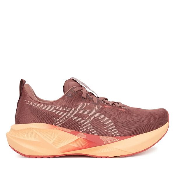 Buty do biegania Asics. Brązowe buty do biegania ASICS, bez wzorów, bez zapięcia, do biegania. Za 679.99 zł.