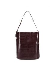 Gino Rossi Torebka CS7779-CROCO Brązowy. Brązowe torebki klasyczne Gino Rossi, bez wzorów, z materiału, bez dodatków. Za 229.99 zł.