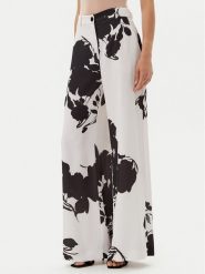 ACCESS FASHION Spodnie palazzo 53-5047-073 Biały Regular Fit. Białe spodnie materiałowe ACCESS FASHION, bez wzorów, z materiału. Za 499.99 zł.