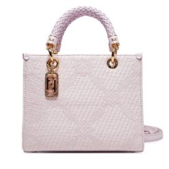 Torba Elisabetta Franchi. Fioletowe torebki klasyczne Elisabetta Franchi, bez wzorów, klasyczne, bez dodatków. Za 2,059.00 zł.