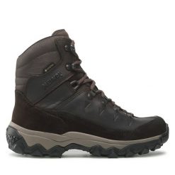 Trekkingi Meindl. Brązowe buty trekkingowe MEINDL, z gore-texu, bez zapięcia. Za 1,109.00 zł.