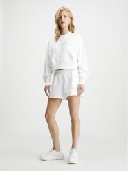 Calvin Klein Bluza w kolorze białym rozmiar: L. Białe bluzy Calvin Klein, l, bez wzorów, z bawełny, bez ramiączek, bez kaptura. Za 199.95 zł.