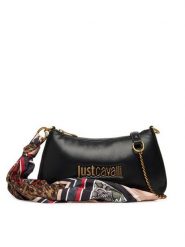 Just Cavalli Torebka 79RA4BD7 ZS748 Czarny. Czarne kopertówki Just Cavalli, bez wzorów, ze skóry, wizytowe, bez dodatków. Za 619.99 zł.