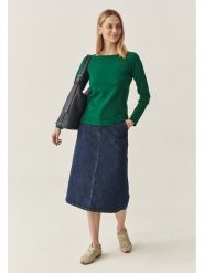 TATUUM Sweter "Brooke" w kolorze zielonym rozmiar: L. Zielone swetry Tatuum, l, bez wzorów, bez ramiączek. Za 110.29 zł.