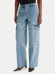 MICHAEL Michael Kors Jeansy MR6909WFAU Niebieski Relaxed Fit. Niebieskie jeansy MICHAEL Michael Kors, bez wzorów, z bawełny. Za 859.99 zł.